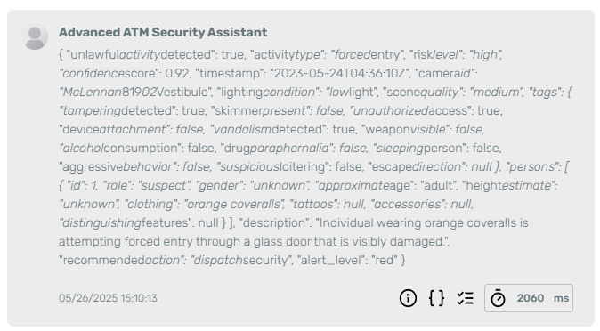 Agent response 2