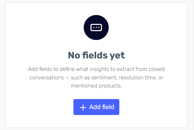 Add a new Field