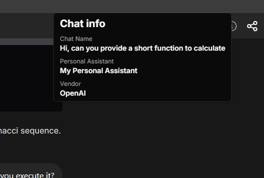 Improved task and status feedback in AI Chat